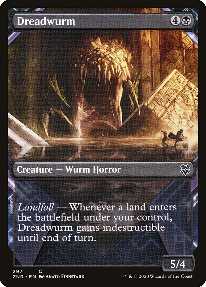 Dreadwurm (Showcase) [Zendikar Rising] | Good Games Modbury
