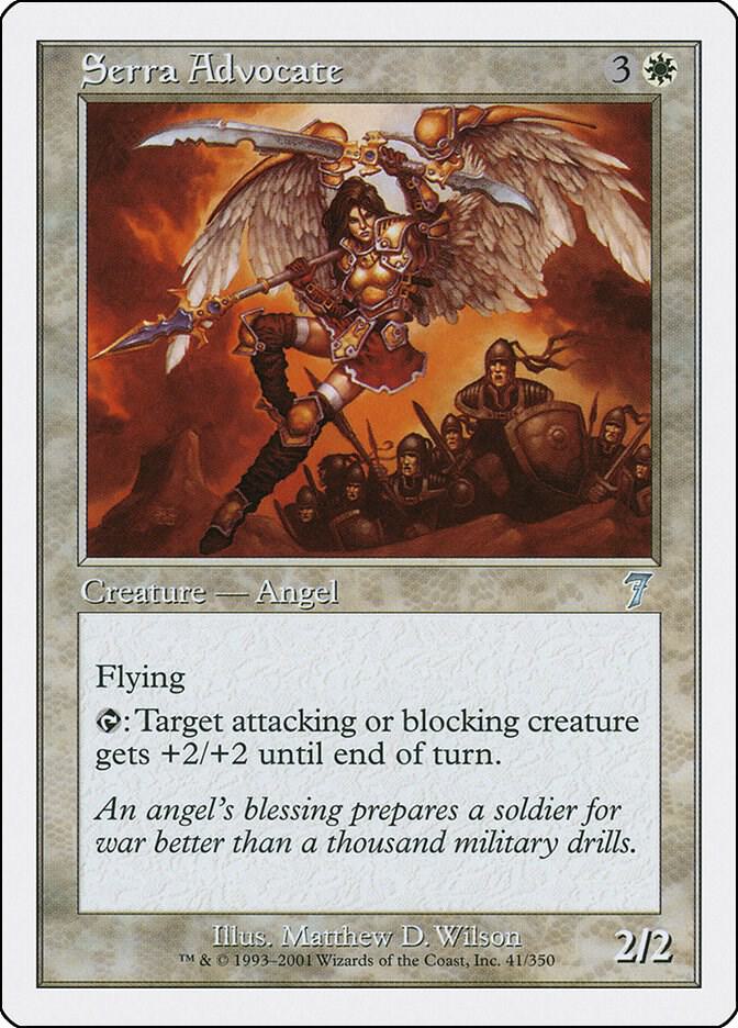 Serra Advocate 41/350 (7th Edition)  | Good Games Modbury