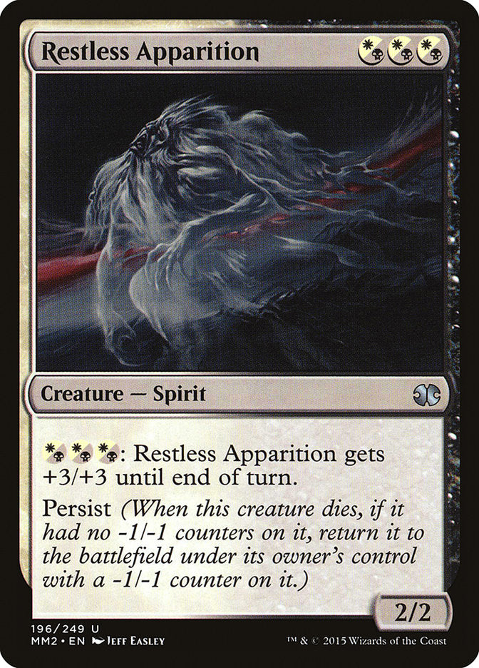Restless Apparition 196/249 (Modern Masters 2015)  - Foil | Good Games Modbury