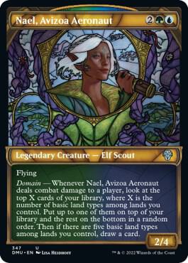 Nael Avizoa Aeronaut Textured Foil 347/281 (Dominaria United)  - Foil | Good Games Modbury