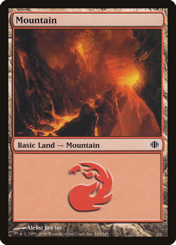 Mountain 243/249 (Shards of Alara)  | Good Games Modbury