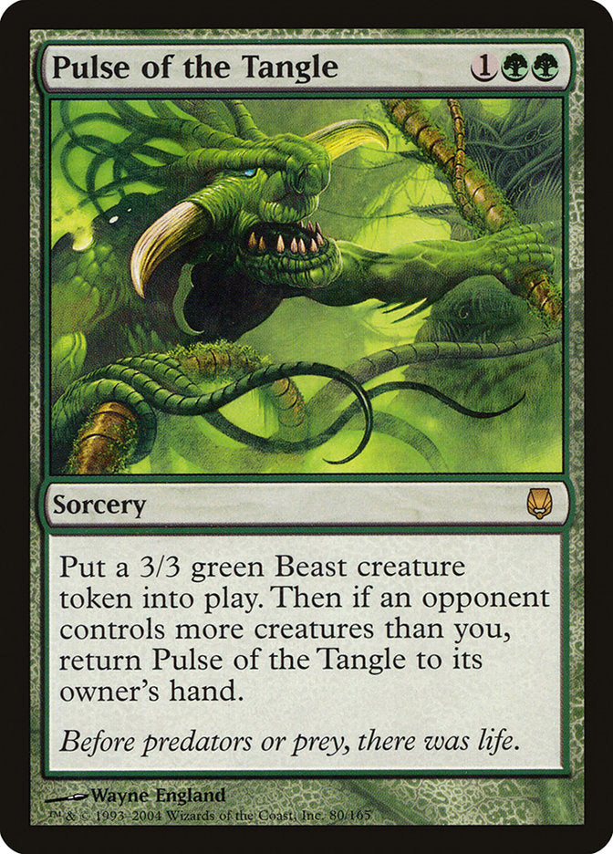 Pulse of the Tangle 80/165 (Darksteel)  - Foil | Good Games Modbury