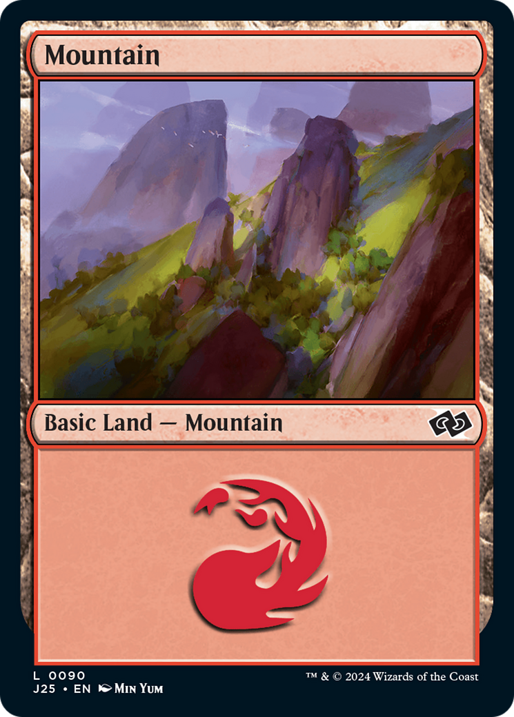 Mountain (90) [Foundations Jumpstart] | Good Games Modbury
