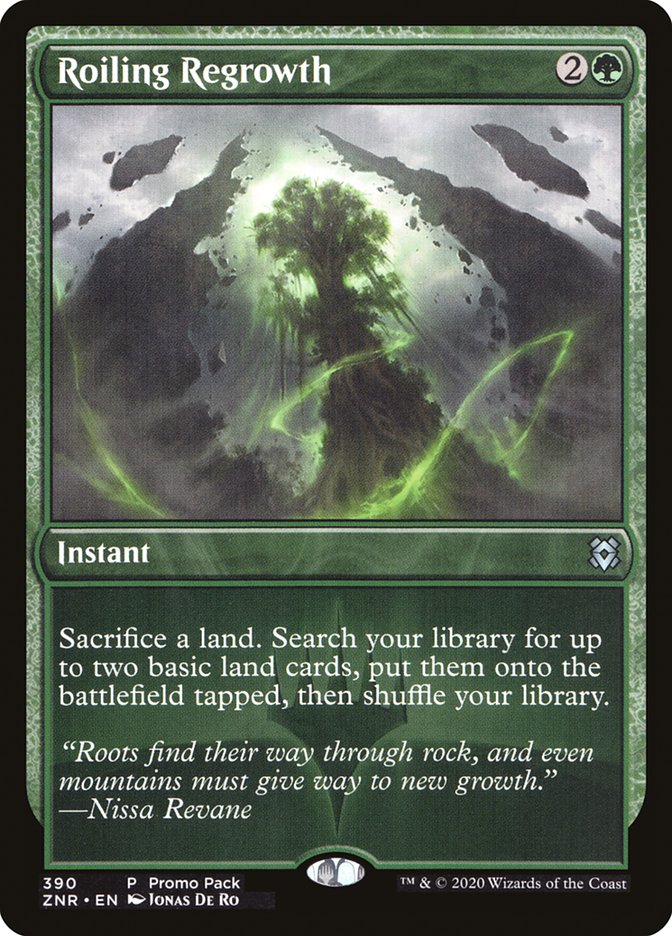 Roiling Regrowth (Promo Pack) [Zendikar Rising Promos] | Good Games Modbury