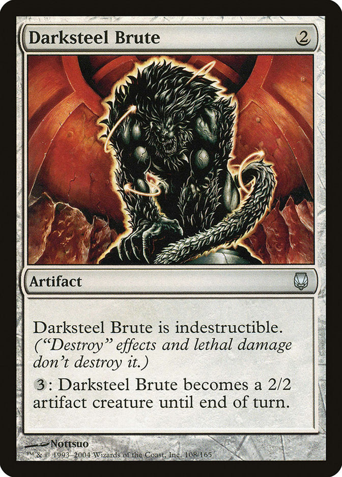 Darksteel Brute 108/165 (Darksteel)  - Foil | Good Games Modbury