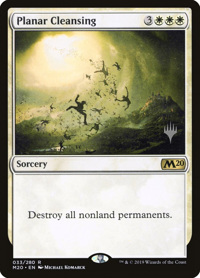 Planar Cleansing (Promo Pack) [Core Set 2020 Promos] | Good Games Modbury