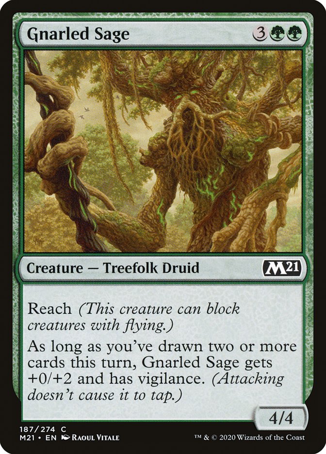 Gnarled Sage [Core Set 2021] | Good Games Modbury