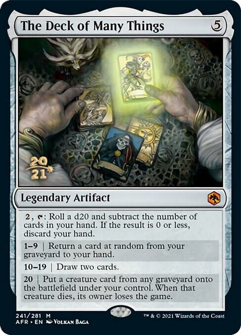 The Deck of Many Things 241s/241 (Prerelease Cards)  - Foil | Good Games Modbury
