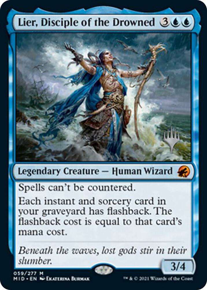 Lier Disciple of the Drowned 59 (Promo Pack: Innistrad: Midnight Hunt)  | Good Games Modbury