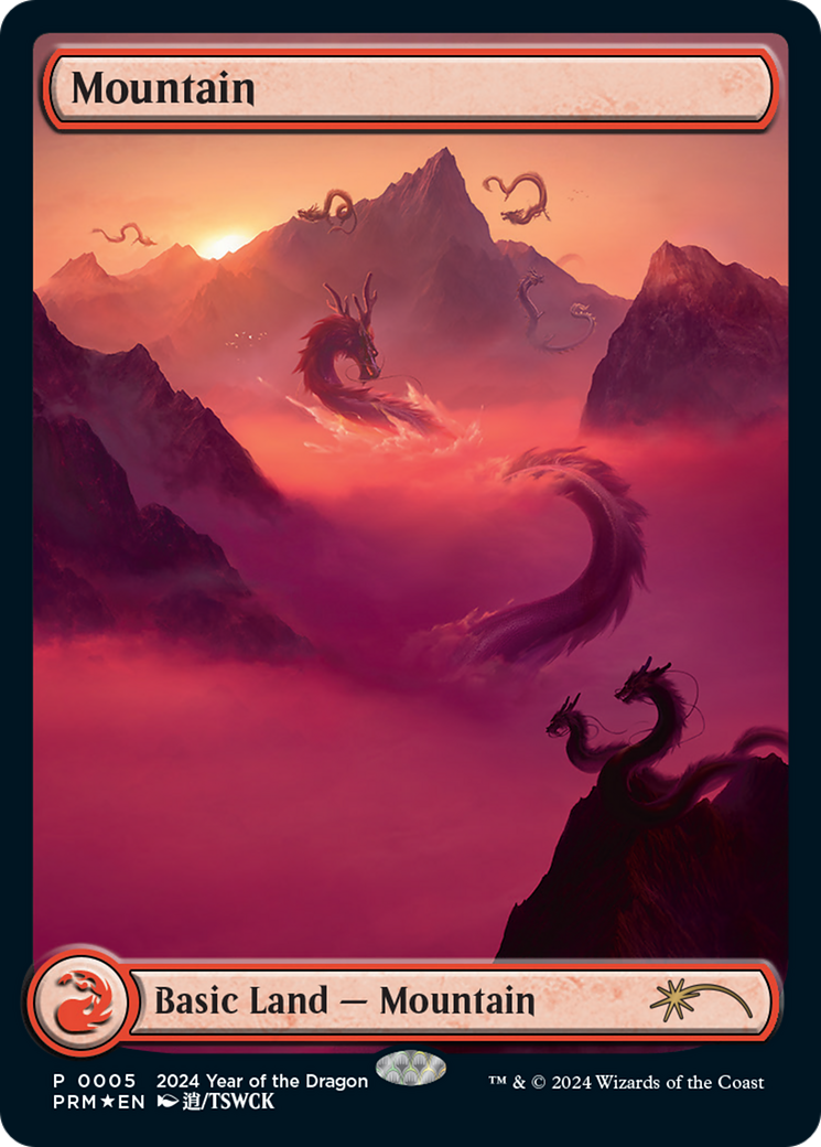 Mountain (Standard Showdown) [Modern Horizons 3 Promos] | Good Games Modbury
