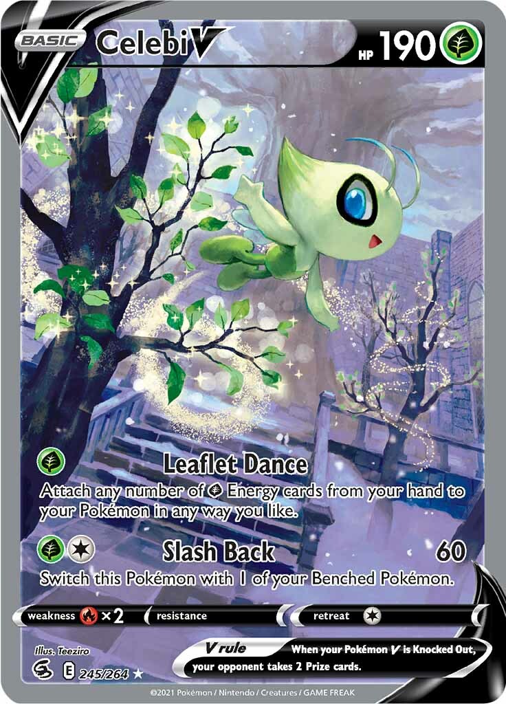 Celebi V (245/264) [Sword & Shield: Fusion Strike] | Good Games Modbury