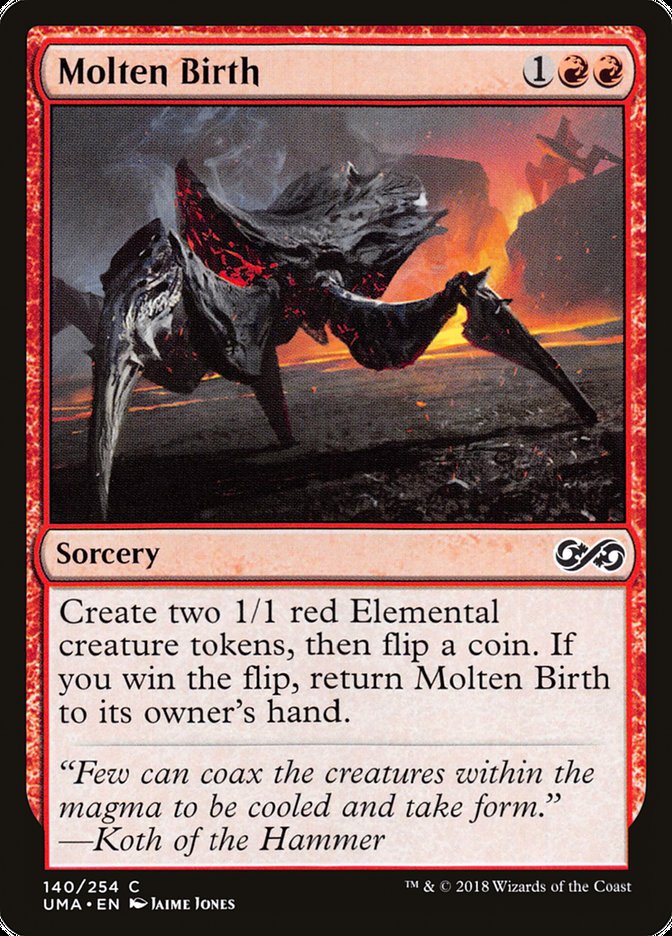 Molten Birth 140/254 (Ultimate Masters)  - Foil | Good Games Modbury