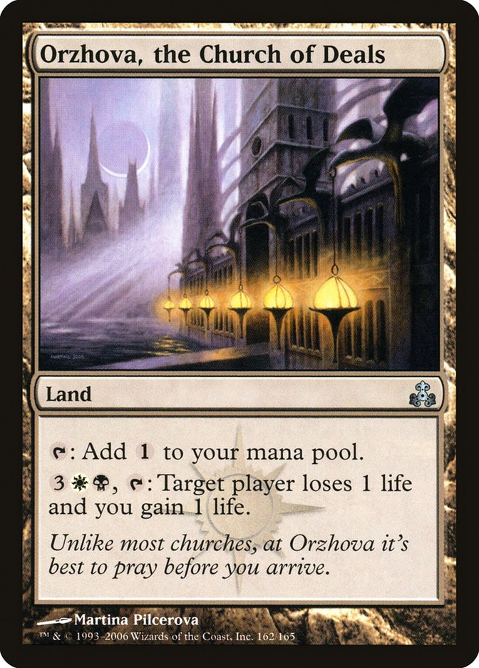 Orzhova, the Church of Deals 162/165 (Guildpact)  - Foil | Good Games Modbury