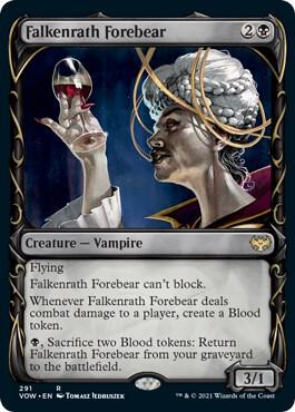 Falkenrath Forebear Showcase 291/277 (Innistrad: Crimson Vow)  - Foil | Good Games Modbury