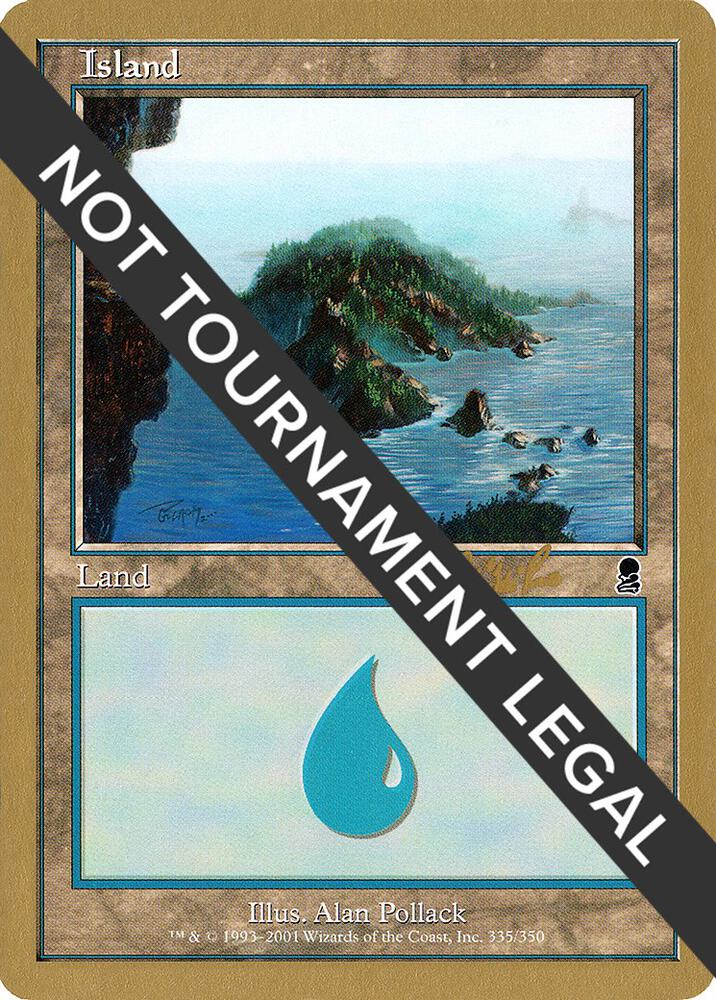 Island 335 2002 Carlos Romao ODY cr335/153 (World Championship Decks)  | Good Games Modbury