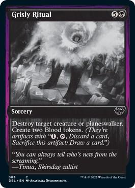 Grisly Ritual 383/534 (Innistrad: Double Feature)  | Good Games Modbury