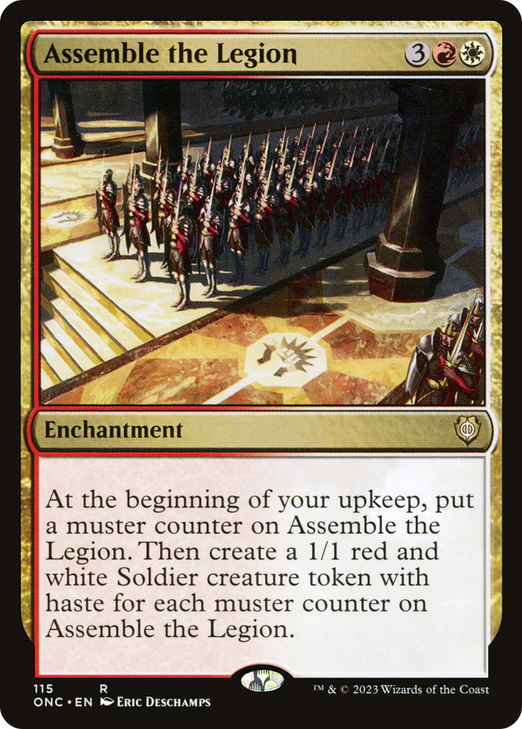 Assemble the Legion [Phyrexia: All Will Be One Commander] | Good Games Modbury