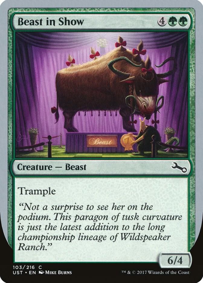 Beast in Show 103/216 (Unstable)  - Foil | Good Games Modbury