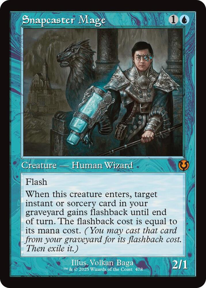 Snapcaster Mage 478/287 (Innistrad Remastered)  - Retro Foil | Good Games Modbury