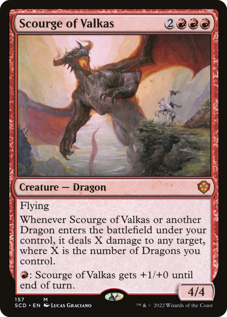 Scourge of Valkas [Starter Commander Decks] | Good Games Modbury