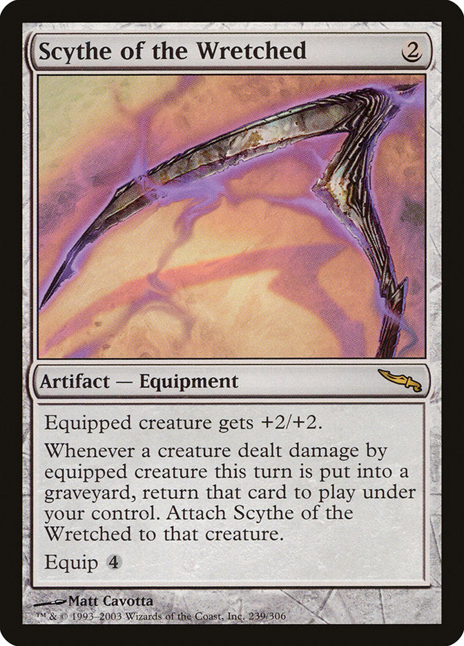 Scythe of the Wretched 239/306 (Mirrodin)  - Foil | Good Games Modbury