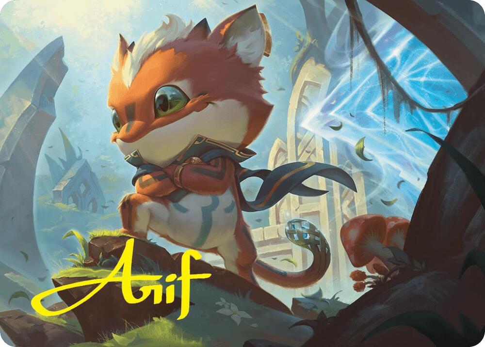 Loot Exuberant Explorer Art Card 12 54 Gold Stamped Signature 12 (Art Series: Foundations)  | Good Games Modbury