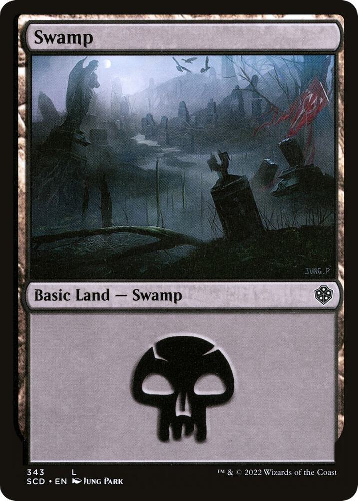 Swamp 343/352 (Starter Commander Decks)  | Good Games Modbury