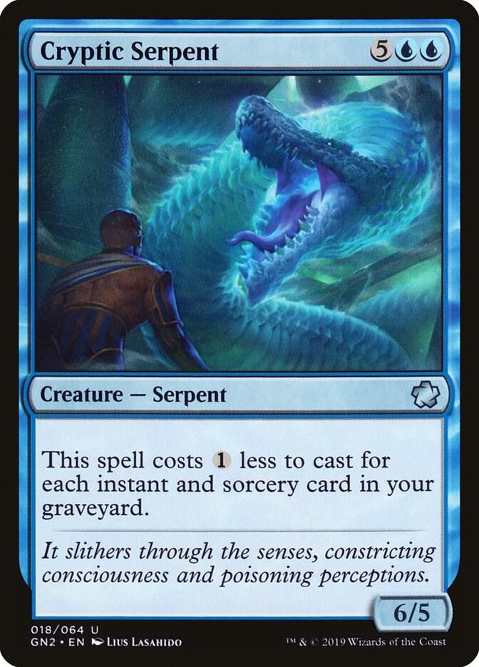 Cryptic Serpent 18/64 (Magic Game Night 2019)  | Good Games Modbury