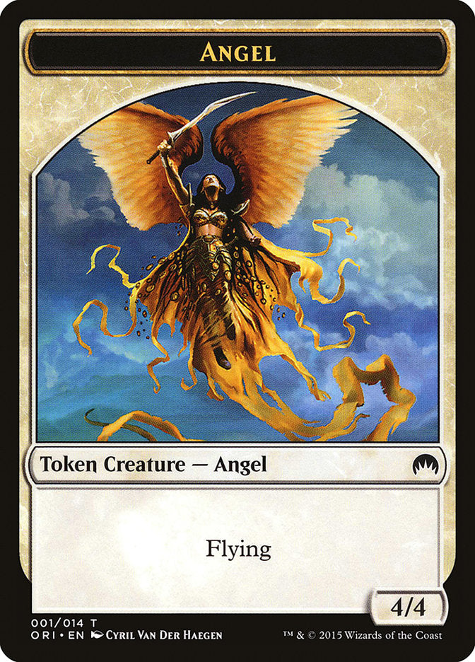 Angel Token [Magic Origins Tokens] | Good Games Modbury