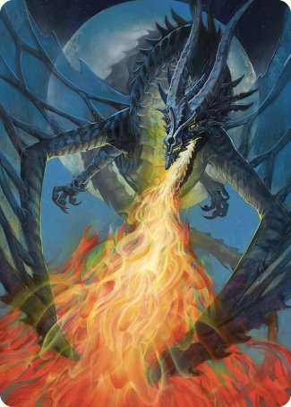Balefire Dragon Art Card [Commander Masters Art Series] | Good Games Modbury