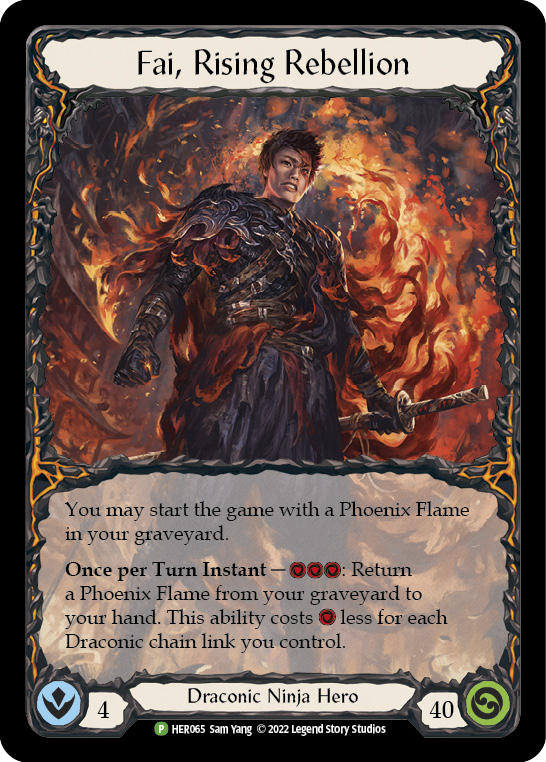 Fai, Rising Rebellion [HER065] (Promo)  Rainbow Foil | Good Games Modbury