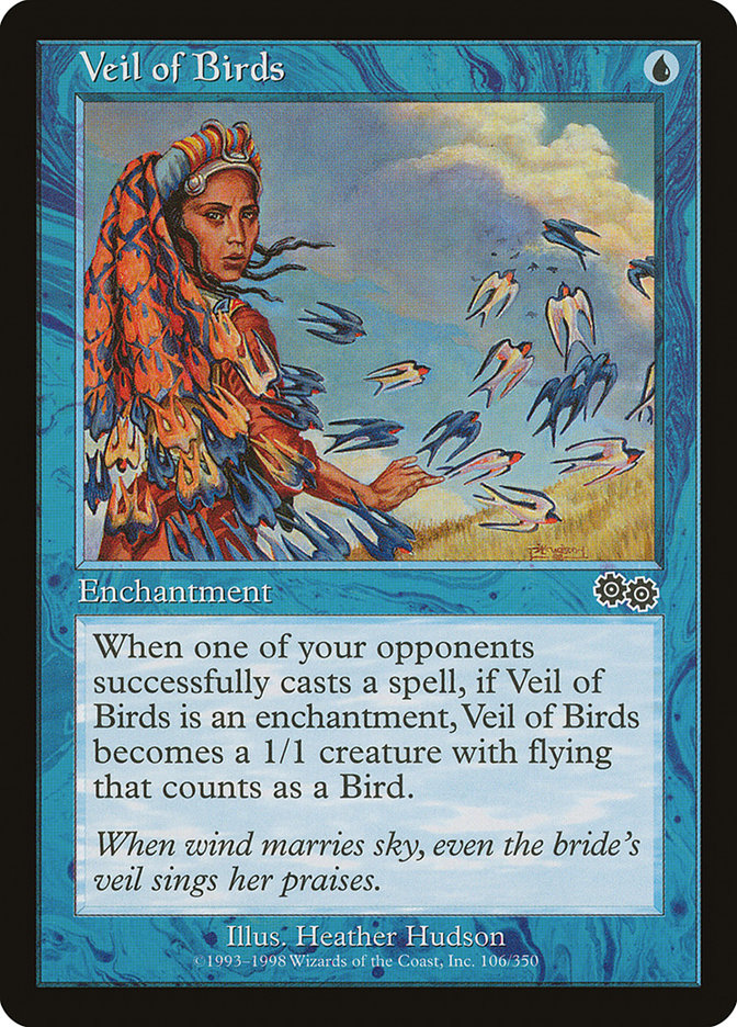 Veil of Birds 106/350 (Urza's Saga)  | Good Games Modbury