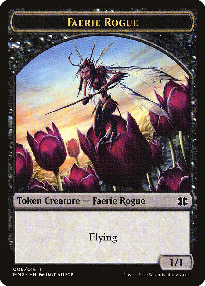 Faerie Rogue Token [Modern Masters 2015 Tokens] | Good Games Modbury
