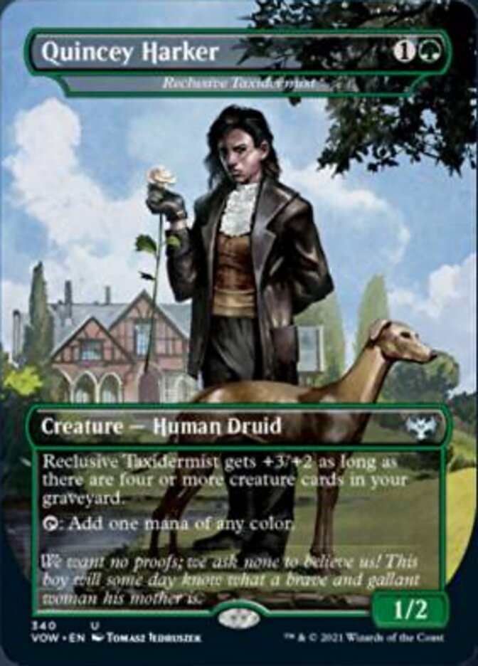 Reclusive Taxidermist - Quincey Harker [Innistrad: Crimson Vow] | Good Games Modbury