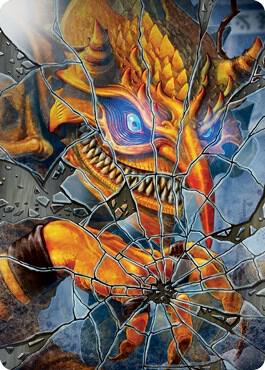 Reflection of Kiki Jiki Art Card 64 (Art Series: Kamigawa: Neon Dynasty)  | Good Games Modbury