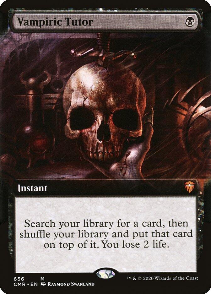 Vampiric Tutor 656/361 (Commander Legends)  - Extended Art Foil | Good Games Modbury