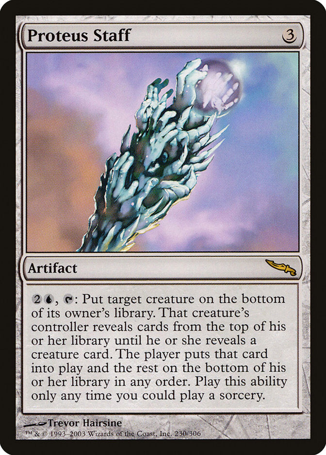 Proteus Staff 230/306 (Mirrodin)  - Foil | Good Games Modbury