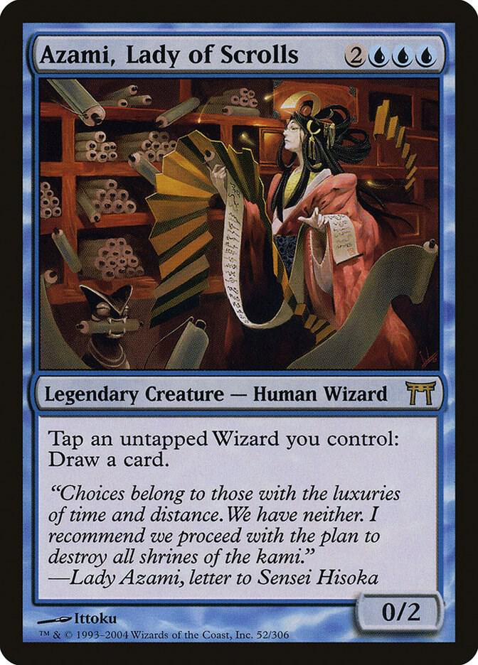 Azami, Lady of Scrolls 52/306 (Champions of Kamigawa)  | Good Games Modbury