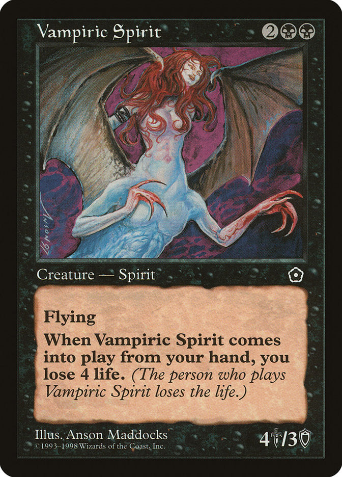 Vampiric Spirit [Portal Second Age] | Good Games Modbury