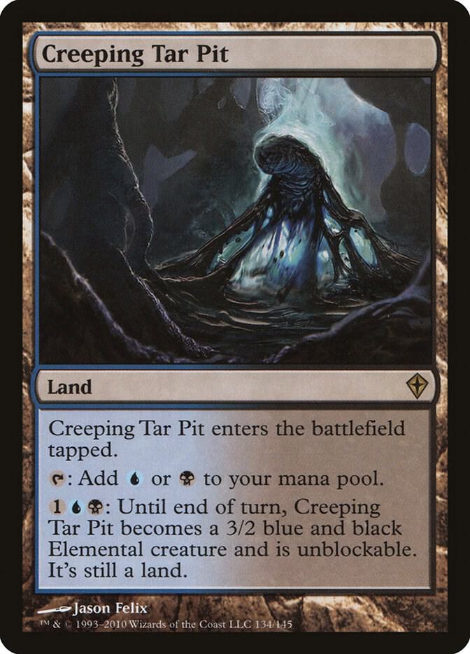 Creeping Tar Pit 134/145 (Worldwake)  | Good Games Modbury