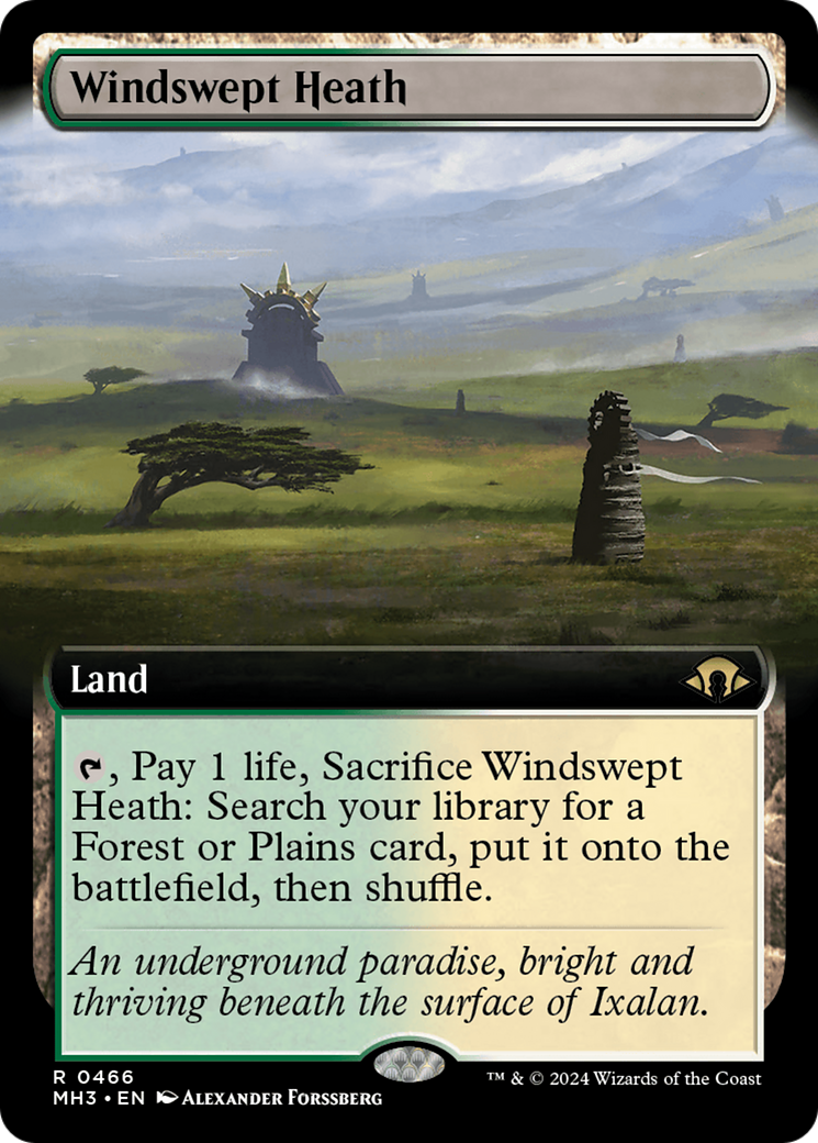 Windswept Heath (Extended Art) [Modern Horizons 3] | Good Games Modbury