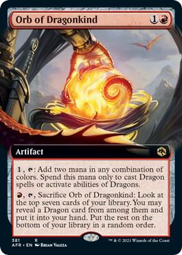 Orb of Dragonkind Extended Art 381/281 (Adventures in the Forgotten Realms)  | Good Games Modbury