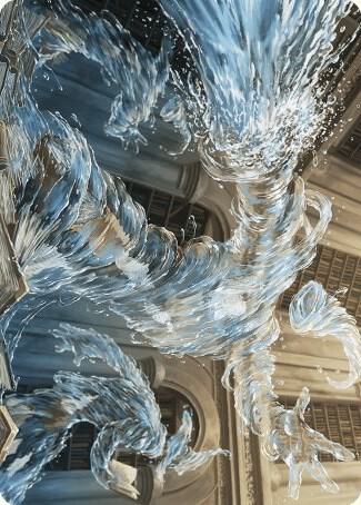 Splashy Spellcaster Art Card 9 (Art Series: Wilds of Eldraine)  | Good Games Modbury