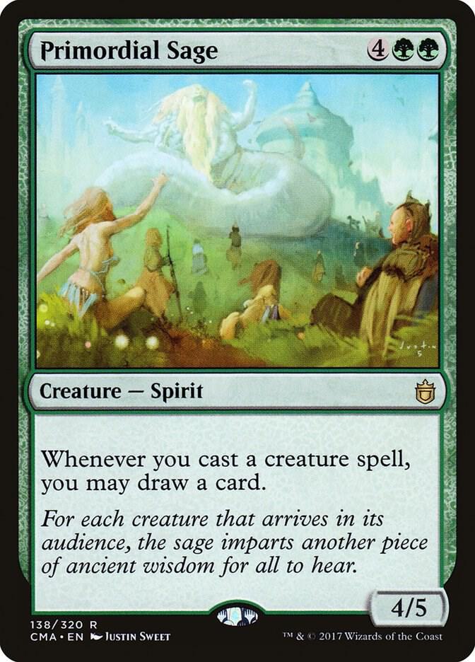 Primordial Sage 138/320 (Commander Anthology)  | Good Games Modbury