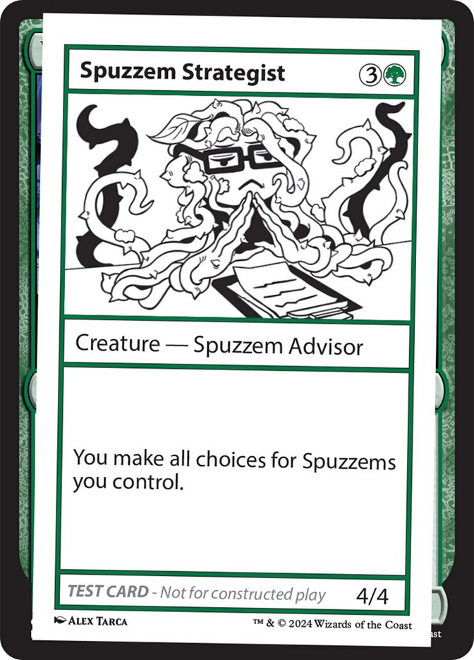 Spuzzem Strategist 584/390 (Mystery Booster 2 Playtest Cards)  | Good Games Modbury
