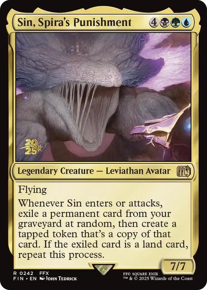Sin Spiras Punishment 242s/116 (Prerelease Cards)  - Foil | Good Games Modbury