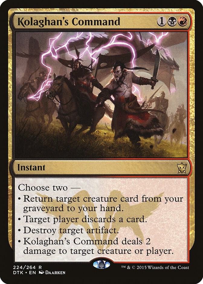 Kolaghan's Command 224/264 (Dragons of Tarkir)  | Good Games Modbury