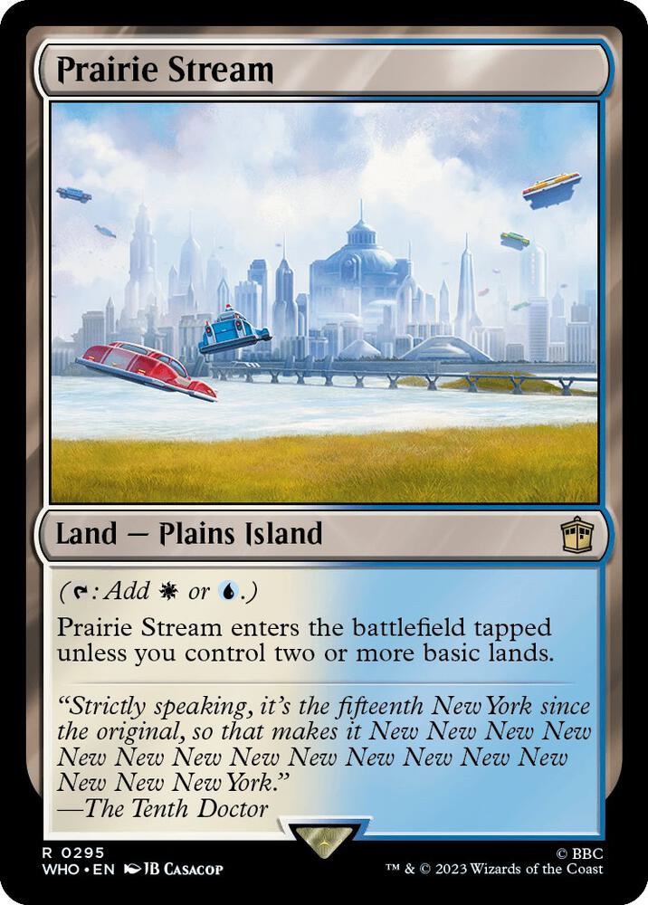 Prairie Stream 295/331 (Universes Beyond: Doctor Who)  | Good Games Modbury