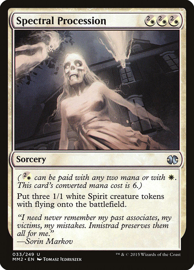 Spectral Procession 33/249 (Modern Masters 2015)  | Good Games Modbury