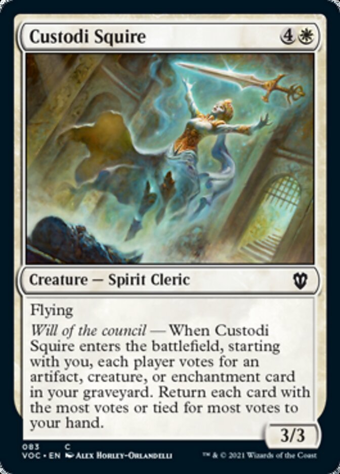 Custodi Squire [Innistrad: Crimson Vow Commander] | Good Games Modbury